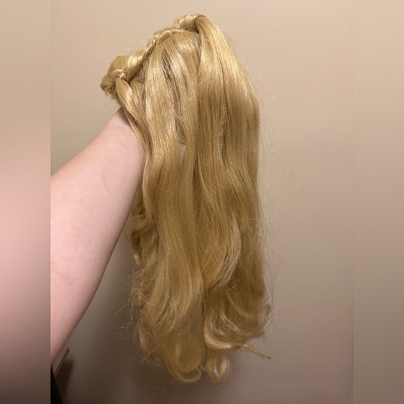 2006 Barbie Fairytopia Mermaidia Wig Barbie Wig Blonde Wig Mermaid Wig Barbie - Picture 4 of 4